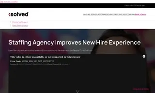 Preview of the Meet Recruitment Case Study