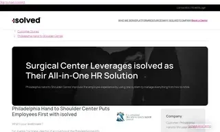 Preview of the Philadelphia Hand to Shoulder Center Case Study