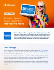 Preview of the American Express Case Study