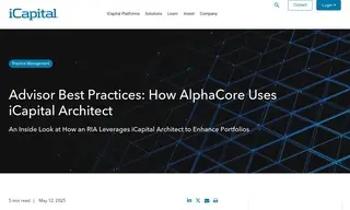 Preview of the AlphaCore Wealth Advisory Case Study
