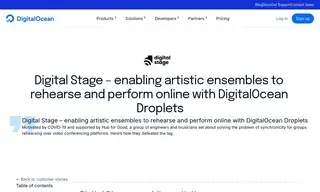 Preview of the Digital Stage Case Study