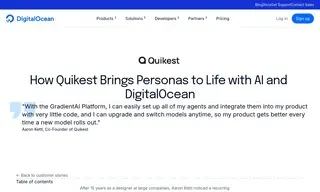 Preview of the Quikest Case Study