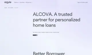 Preview of the Alcova Mortgage Case Study