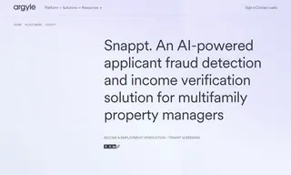 Preview of the Snappt Case Study