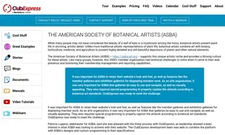 Preview of the The American Society of Botanical Artists Case Study