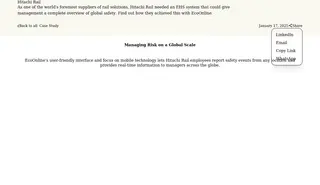Preview of the Hitachi Rail Case Study