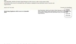 Preview of the NSG Group Case Study
