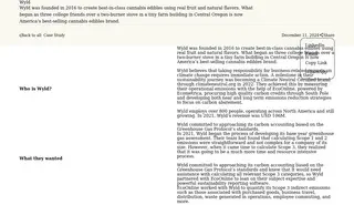 Preview of the Wyld Case Study