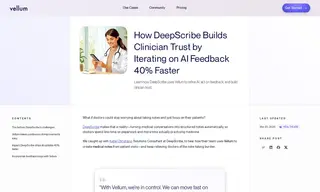 Preview of the DeepScribe Case Study