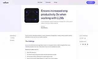 Preview of the Encore Case Study