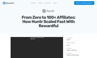 Preview of the Huntr Case Study
