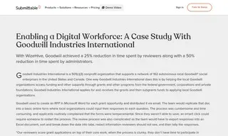 Preview of the Goodwill Industries Case Study