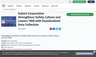 Preview of the Sabert Corporation Case Study