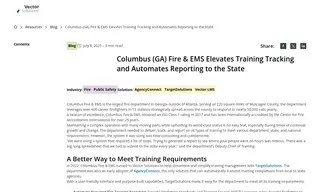Preview of the Columbus (GA) Fire & EMS Case Study