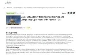 Preview of the Major DHS Agency Case Study