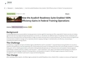 Preview of the Federal Security and Military Agency Case Study