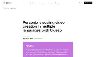 Preview of the Personio Case Study