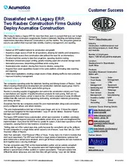 Preview of the Raubex Infra Case Study