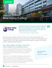 Preview of the Bow Valley College Case Study