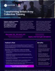 Preview of the The Army Collective Training Service Case Study