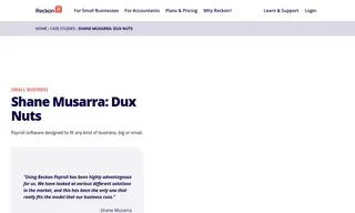 Preview of the Dux Nuts Case Study