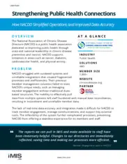 Preview of the National Association of Chronic Disease Directors Case Study