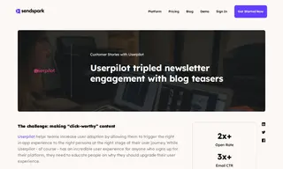 Preview of the Userpilot Case Study