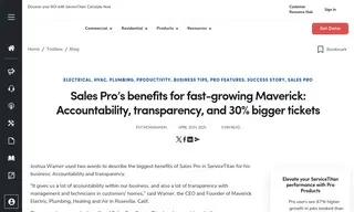 Preview of the Maverick Electric, Plumbing, Heating and Air Case Study