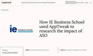 Preview of the IE Business School Case Study