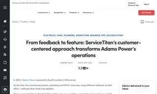 Preview of the Adams Power Case Study