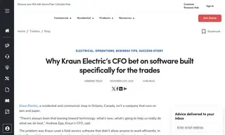 Preview of the Kraun Electric Case Study