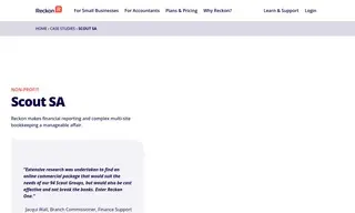 Preview of the Scouts SA Case Study