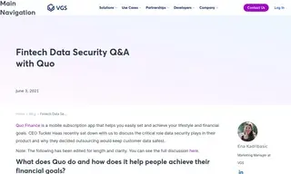 Preview of the Quo Finance Case Study