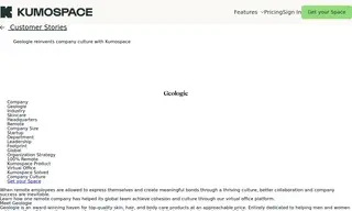 Preview of the Geologie Case Study