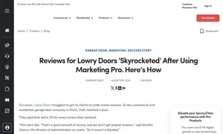Preview of the Lowry Doors Case Study
