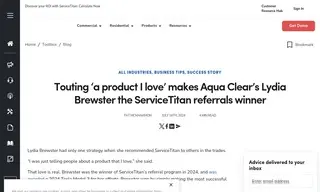Preview of the Aqua Clear Water Systems Case Study