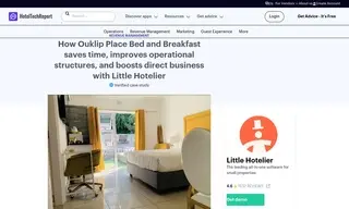 Preview of the Ouklip Place Bed and Breakfast Case Study