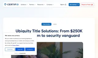 Preview of the Ubiquity Title Solutions Case Study
