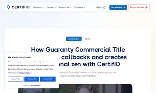 Preview of the Guaranty Commercial Title Case Study