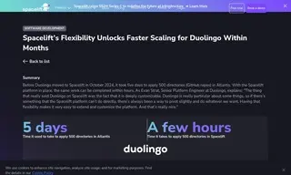Preview of the Duolingo Case Study