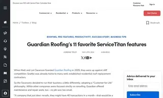 Preview of the Guardian Roofing Case Study
