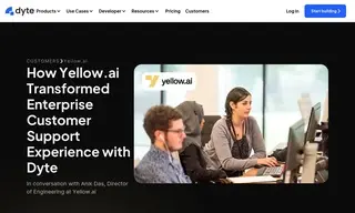 Preview of the Yellow.ai Case Study