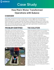 Preview of the Marin Water Case Study