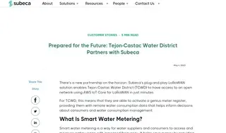 Preview of the Tejon-Castac Water District Case Study