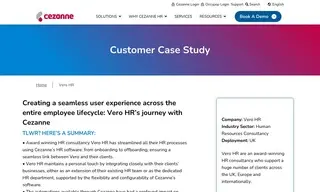 Preview of the Vero HR Case Study