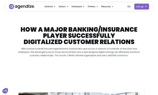 Preview of the Major Bank Case Study