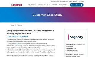 Preview of the Sagacity Solutions Case Study