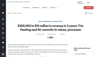 Preview of the Trio Heating and Air Case Study
