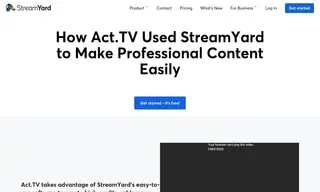 Preview of the Act.TV Case Study