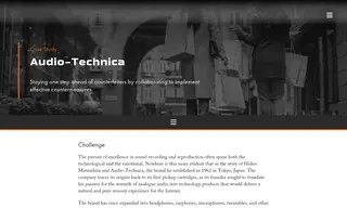 Preview of the Audio-Technica Case Study